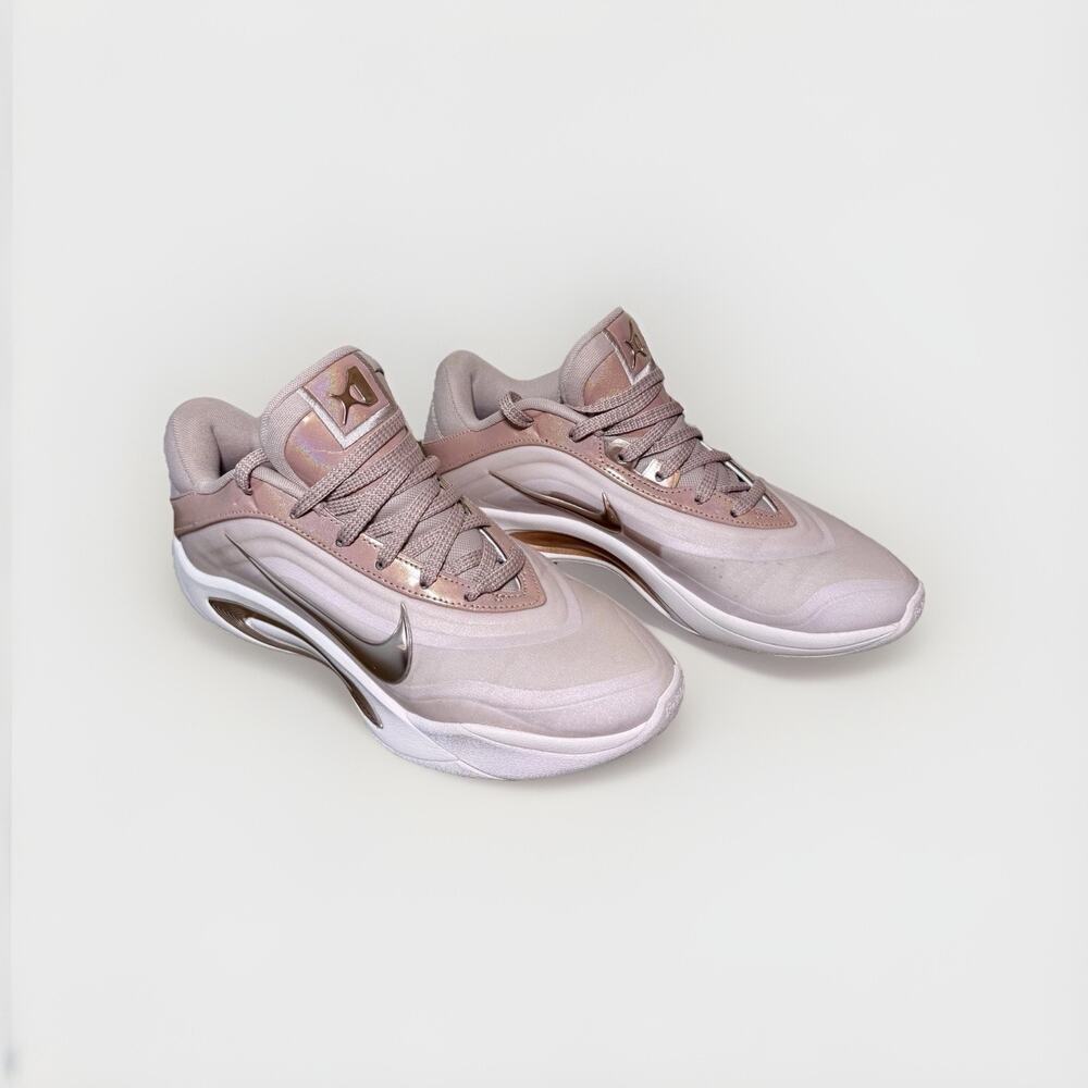 Nike A'One A'ja Wilson Basketball Shoes | Stone Mauve | Women's 8 | EUC
